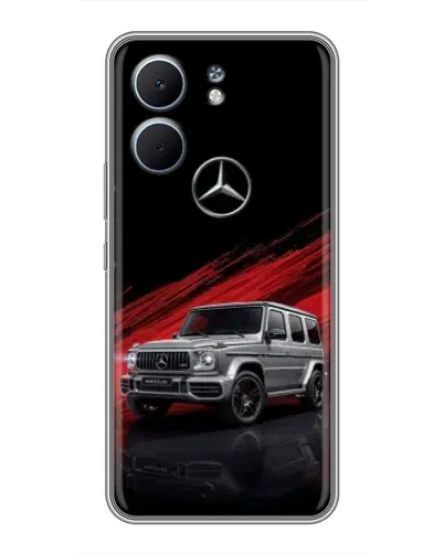 Чохол для OPPO A5x з картинкою «Mercedes G-Class червоний»