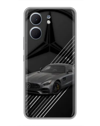 Чохол для OPPO A5x з картинкою «Mercedes AMG — графіка»