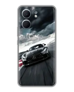 Чохол для OPPO A5x з картинкою «Гоночний Mercedes AMG»