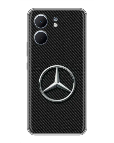 Чехол для OPPO A5x с картинкой «Карбоновый Mercedes стиль» Чехол для OPPO A5x с картинкой «Карбоновый Mercedes стиль»