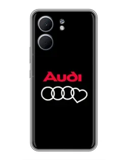 Чохол для OPPO A5x з картинкою «Логотип Audi Heart» Чохол для OPPO A5x з картинкою «Логотип Audi Heart»