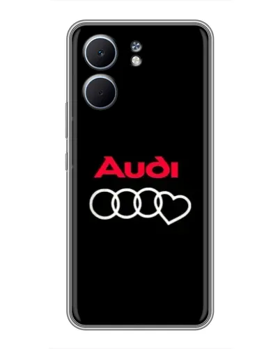 Чохол для OPPO A5x з картинкою «Логотип Audi Heart»