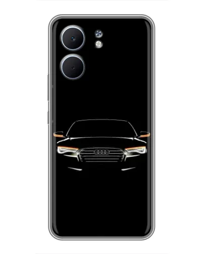 Чохол для OPPO A5x з картинкою «Audi — нічний контур»