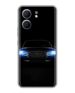 Чохол для OPPO A5x з картинкою «Audi в неоні»