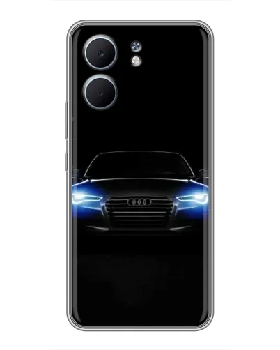 Чохол для OPPO A5x з картинкою «Audi в неоні»