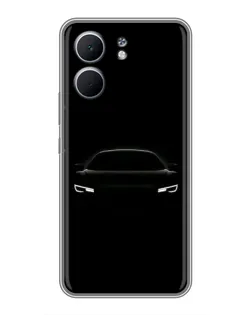 Чохол для OPPO A5x з картинкою «Погляд Audi у темряві»