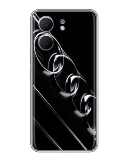 Чохол для OPPO A5x з картинкою «Audi — абстрактні кільця»