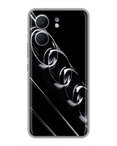 Чохол для OPPO A5x з картинкою «Audi — абстрактні кільця»
