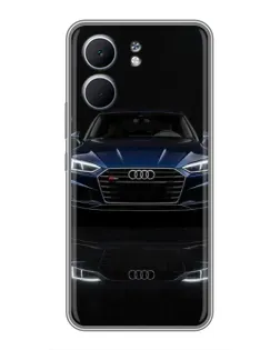 Чохол для OPPO A5x з картинкою «Audi — нічне відображення»