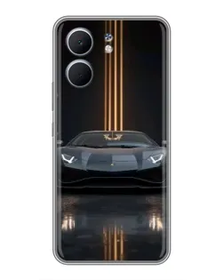Чохол для OPPO A5x з картинкою «Lamborghini золоті лінії» Чохол для OPPO A5x з картинкою «Lamborghini золоті лінії»