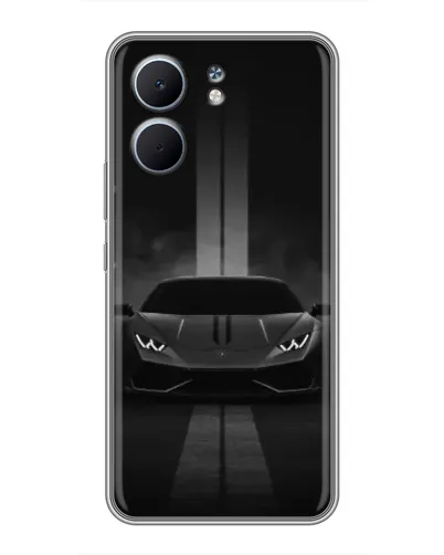 Чохол для OPPO A5x з картинкою «Lamborghini симетрія доріг»