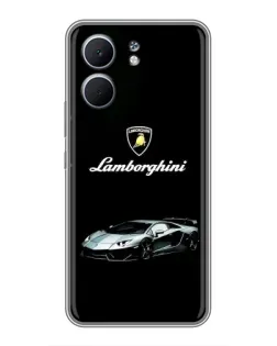 Чохол для OPPO A5x з картинкою «Логотип Lamborghini класика»