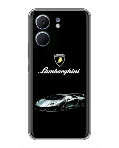 Чохол для OPPO A5x з картинкою «Логотип Lamborghini класика»