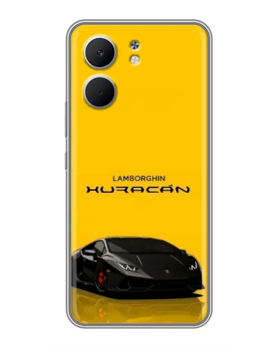 Чохол для OPPO A5x з картинкою «Lamborghini Huracan чорний»