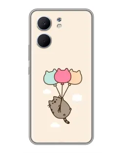 Чохол для OPPO A5x з картинкою «Пушин на кульках»