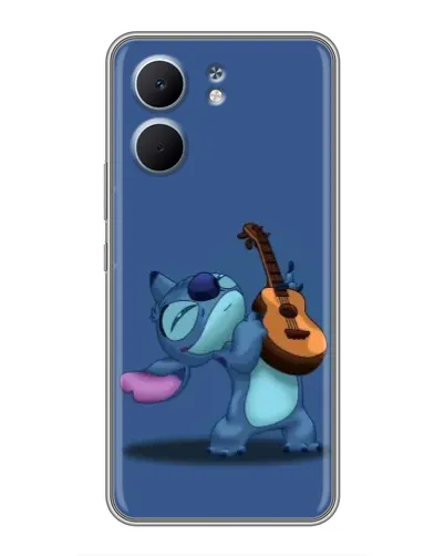 Чехол для OPPO A5x с картинкой «Стич с укулеле»