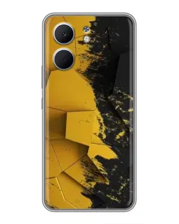 Чохол для OPPO A5x з картинкою «Золоті уламки геометрії»