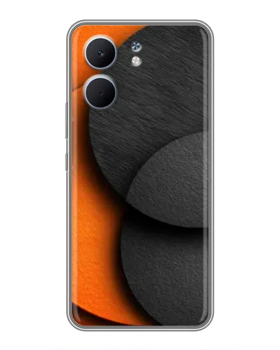 Чохол для OPPO A5x з картинкою «Геометрія помаранчевих кіл» Чохол для OPPO A5x з картинкою «Геометрія помаранчевих кіл»