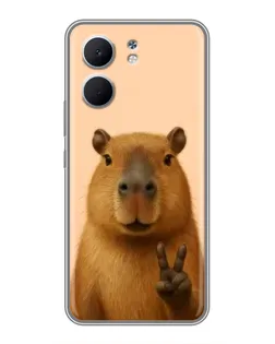 Чохол для OPPO A5x з картинкою «Капібара вікторія»