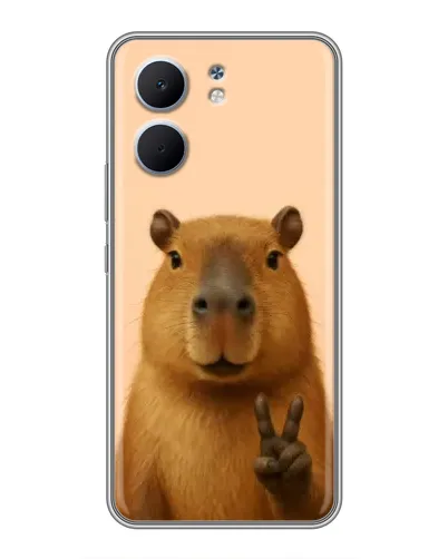 Чохол для OPPO A5x з картинкою «Капібара вікторія»