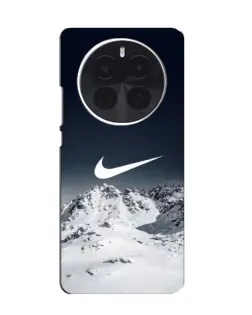 Чехол для OPPO A6 Max с картинкой «Nike — зимние горы»