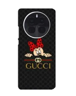 Чехол для OPPO A6 Max с картинкой «Минни Маус Gucci — черный»