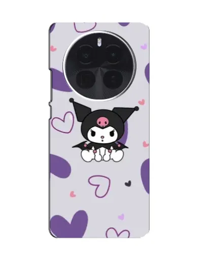 Чехол для OPPO A6 Max с картинкой «Kuromi и лавандовые сердца»