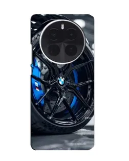 Чехол для OPPO A6 Max с картинкой «Колесо BMW вблизи»