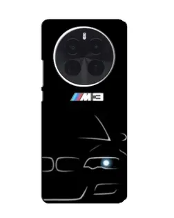Чехол для OPPO A6 Max с картинкой «Минималистичный принт BMW M3»