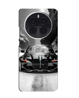 Чехол для OPPO A6 Max с картинкой «BMW — акварельный дрифт»