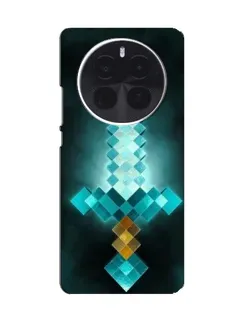 Чехол для OPPO A6 Max с картинкой «Алмазный меч неон»