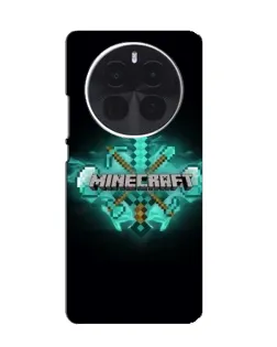 Чехол для OPPO A6 Max с картинкой «Minecraft Diamond лого»
