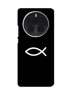 Чехол для OPPO A6 Max с картинкой «Символ рыбы Jesus»