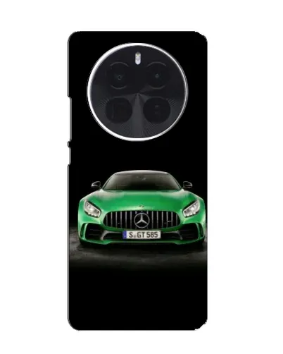 Чехол для OPPO A6 Max с картинкой «Mercedes — неоновый лого»