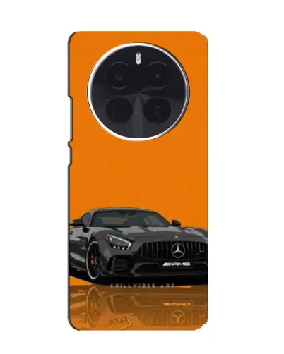 Чехол для OPPO A6 Max с картинкой «Оранжевый Mercedes AMG»