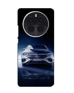 Чехол для OPPO A6 Max с картинкой «Ночной Mercedes EQ»