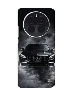 Чехол для OPPO A6 Max с картинкой «Mercedes в дыму»
