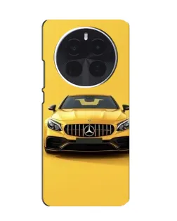 Чехол для OPPO A6 Max с картинкой «Желтый Mercedes GT»