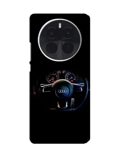 Чехол для OPPO A6 Max с картинкой «Салон Audi — руль»