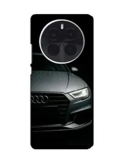 Чехол для OPPO A6 Max с картинкой «Audi — детализация кузова»
