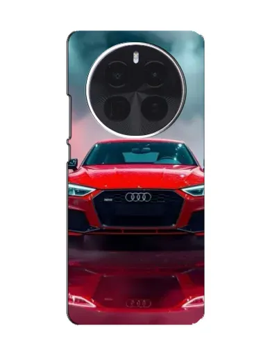 Чехол для OPPO A6 Max с картинкой «Audi RS — красный стиль»