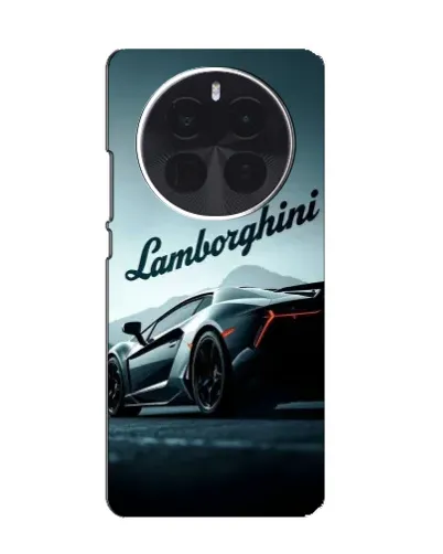 Чехол для OPPO A6 Max с картинкой «Классическая надпись Lamborghini»