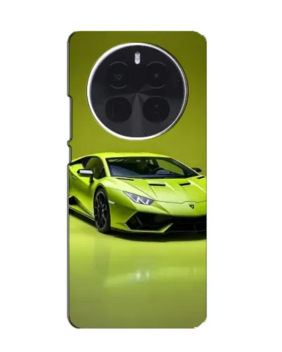 Чехол для OPPO A6 Max с картинкой «Салатовый Lamborghini Huracan»