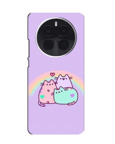 Чехол для OPPO A6 Max с картинкой «Радужные Пушины» Чехол для OPPO A6 Max с картинкой «Радужные Пушины»