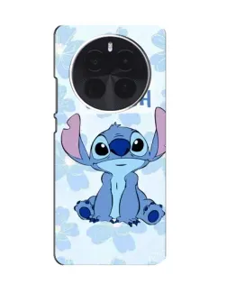 Чохол для OPPO A6 Max з картинкою «Stitch серед квітів»
