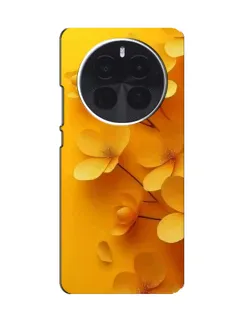 Чехол для OPPO A6 Max с картинкой «Золотые лепестки»