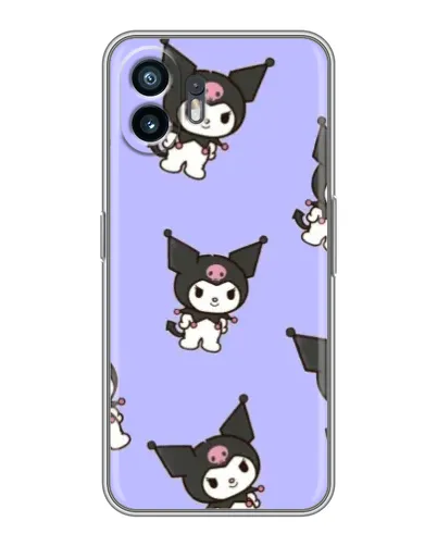 Чехол для OPPO A6 Pro 5G с картинкой «Паттерн с Kuromi» Чехол для OPPO A6 Pro 5G с картинкой «Паттерн с Kuromi»