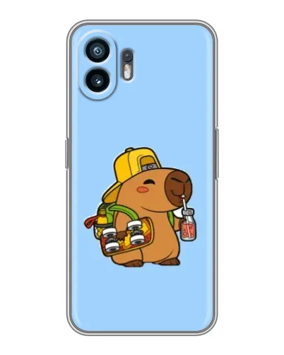 Чехол для OPPO A6 Pro 5G с картинкой «Капибара на скейте» Чехол для OPPO A6 Pro 5G с картинкой «Капибара на скейте»