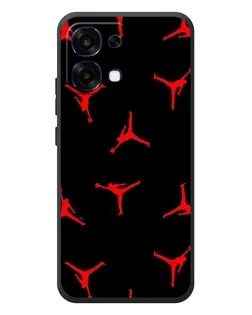 Чохол для OPPO A6 Pro з картинкою «Jordan Red Pattern» Чохол для OPPO A6 Pro з картинкою «Jordan Red Pattern»