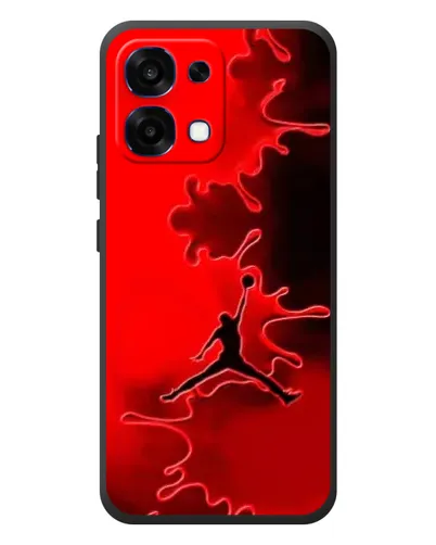 Чохол для OPPO A6 Pro з картинкою «Jordan Red Smoke» Чохол для OPPO A6 Pro з картинкою «Jordan Red Smoke»